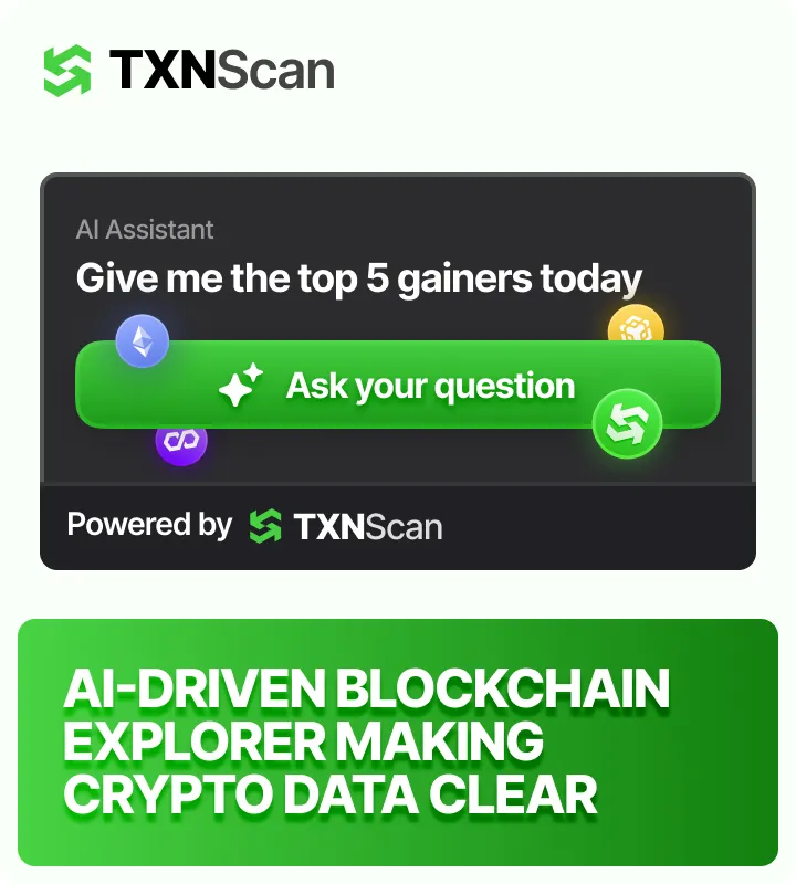 TXNScan, $TXN banner